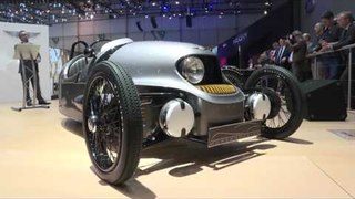 Morgan EV3 at Geneva Motor Show 2016 | AutoMotoTV