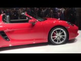 2016 Geneva Motor Show - Porsche 718 Boxster | AutoMotoTV