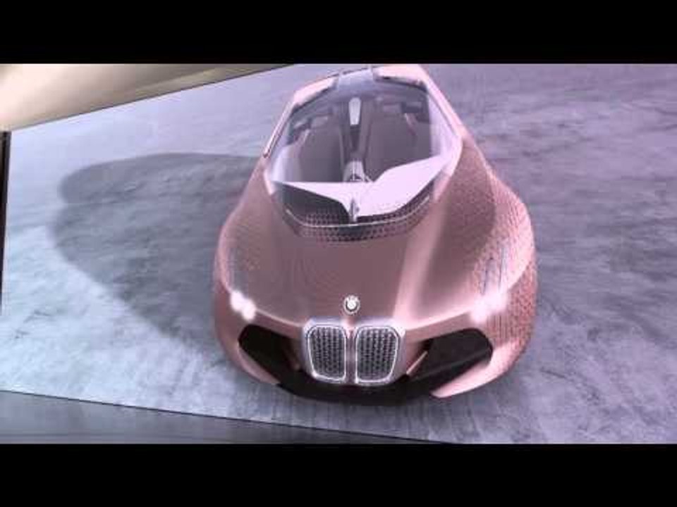 The BMW VISION NEXT 100 - Making of - Presentation on 4K screen | AutoMotoTV