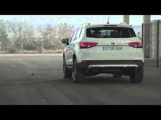 The new SEAT Ateca Driving Video in White | AutoMotoTV