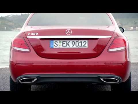 Mercedes Benz E 300 AVANTGARDE with Night package in Red Metallic Exterior Design | AutoMotoTV