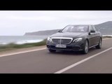 Mercedes Benz E 220 d EXCLUSIVE in Kallaite Green Driving Video | AutoMotoTV