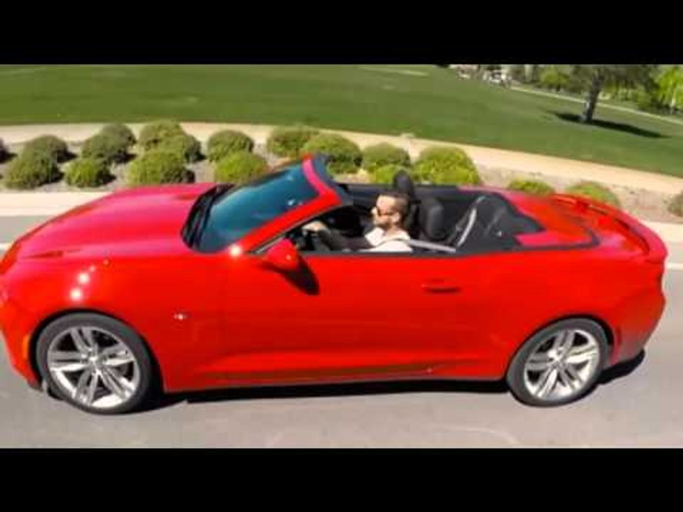 2016 Chevrolet Camaro Convertible 2 0L Roof Operation | AutoMotoTV