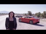 Michelle Rodriguez Drives New 200 MPH Jaguar F-TYPE SVR Pre-Drive Interview | AutoMotoTV