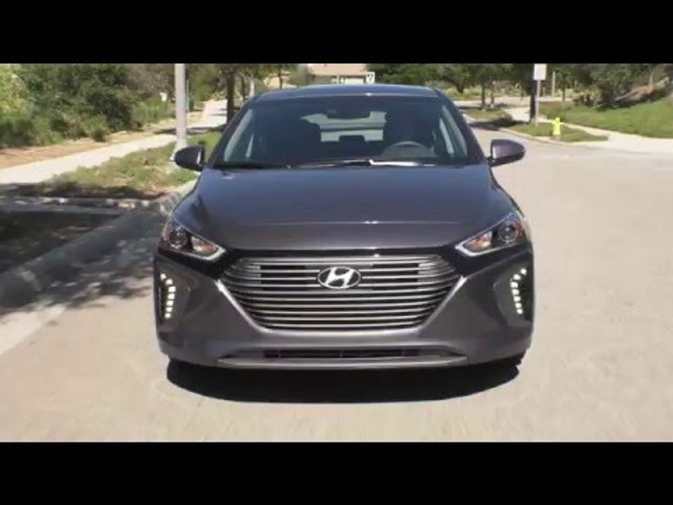 2017 Hyundai IONIQ Hybrid Driving Video | AutoMotoTV