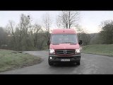 Mercedes-Benz Sprinter 314 CDI jupiterrot Driving Video | AutoMotoTV