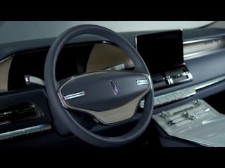 New Lincoln Continental Concept - Interior Design Trailer | AutoMotoTV