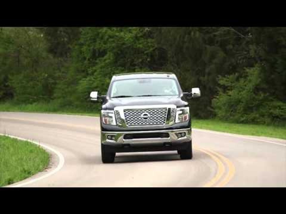 2016 Nissan TITAN XD equipped with the 5.6L Endurance V8 SL Driving Video Trailer | AutoMotoTV