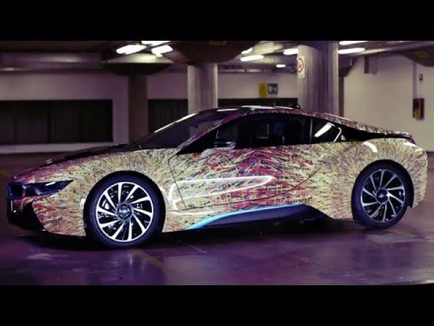 BMW Italia and Garage Italia Customs presented the new BMW i8 Futurism Edition | AutoMotoTV