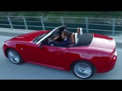 Fiat 124 Spider - Driving Video in the Country | AutoMotoTV