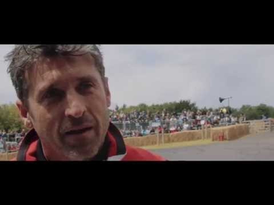 Patrick Dempsey takes on Goodwood in a prototype of the mighty new Porsche Panamera | AutoMotoTV