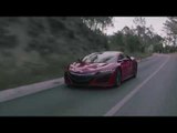 Honda NSX Road Curva Red - Driving Video Trailer | AutoMotoTV