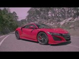 Honda NSX Road Curva Red - Exterior Design | AutoMotoTV