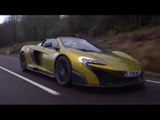 McLaren 675LT Spider - Driving Video | AutoMotoTV