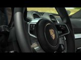 Porsche 718 Cayman S Miami Blue Interior Design Trailer | AutoMotoTV