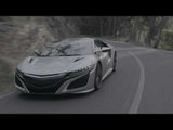 Honda NSX Road Source Silver Driving Video | AutoMotoTV