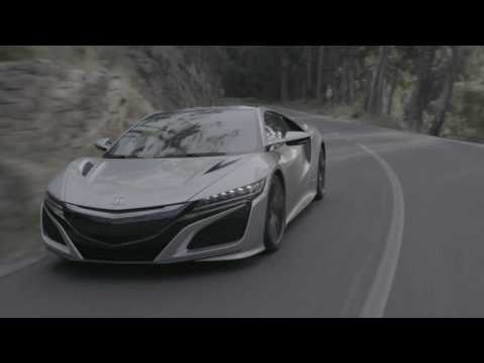 Honda NSX Road Source Silver Driving Video | Au...
