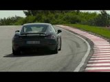 Porsche 718 Cayman Graphite Blue Trackside | AutoMotoTV