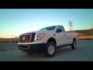2017 Nissan TITAN XD S Single Cab Exterior Design Trailer | AutoMotoTV