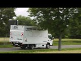 Daimler Trucks Fuso Canter E-Cell Driving Countryside | AutoMotoTV