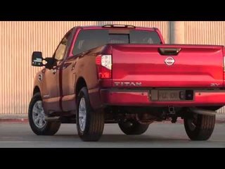 2017 Nissan TITAN SV Single Cab Exterior Design Trailer | AutoMotoTV