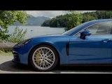 Porsche Panamera 4S Exterior Design in Blue | AutoMotoTV