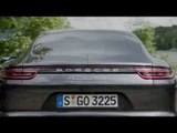 Porsche Panamera Turbo Exterior Design in Black | AutoMotoTV