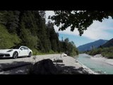 Porsche Panamera 4S Diesel Driving Video in White Trailer | AutoMotoTV