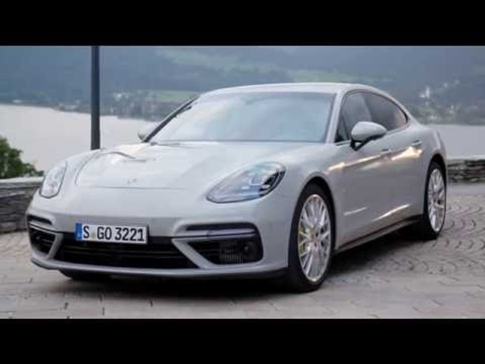 The new Porsche Panamera Turbo Crayon Exterior...