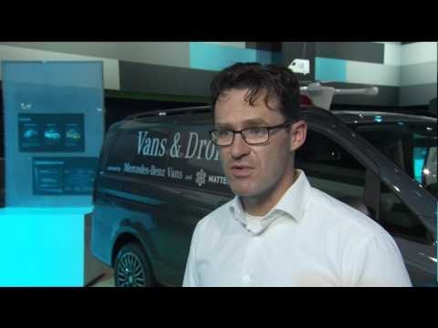 Mercedes-Benz Reveal Vision Van - Stefan Maurer, Head of Future Transportation Systems | AutoMotoTV