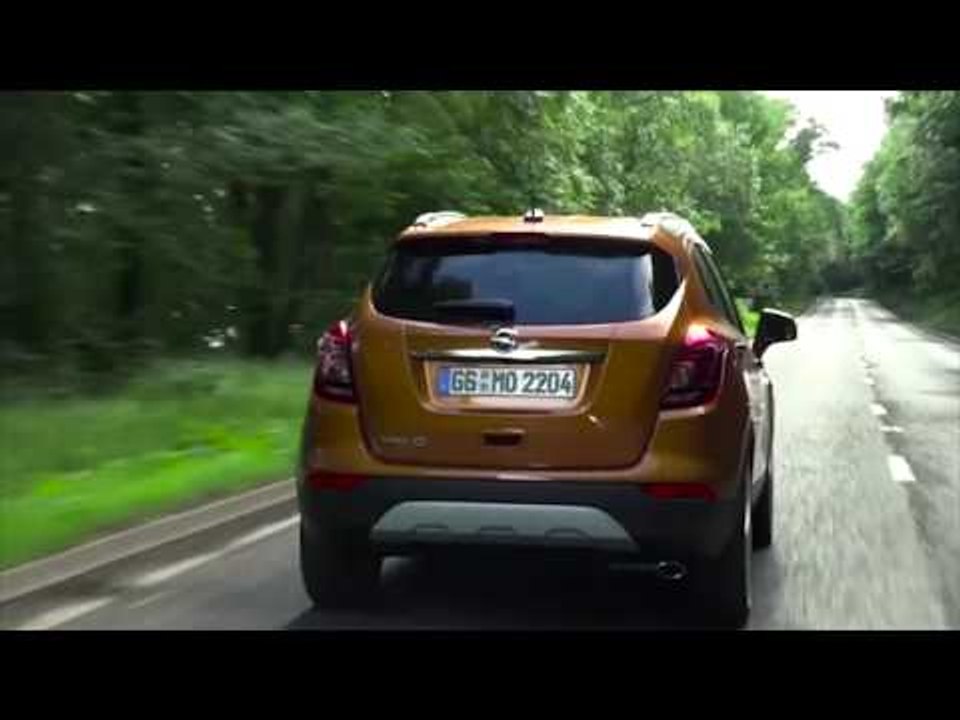 Opel MOKKA X in Amber Orange Driving Video Trailer | AutoMotoTV