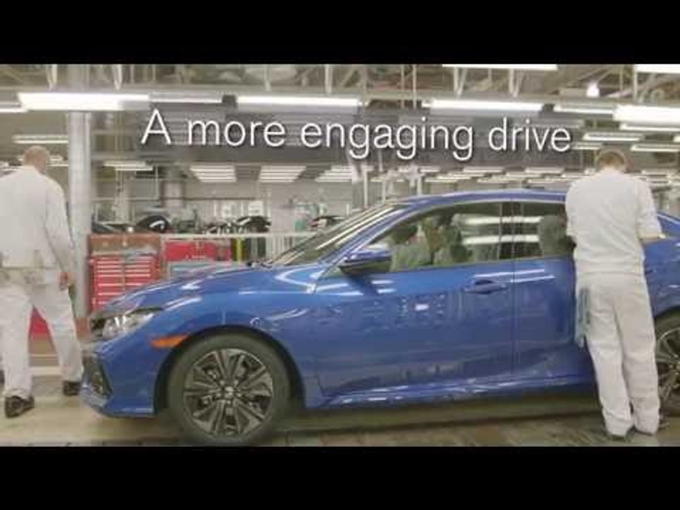 Honda of the UK Manufacturing - 2017 Honda Civic Production | AutoMotoTV