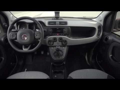 2017 Fiat Panda Interior Design in Red Trailer | AutoMotoTV