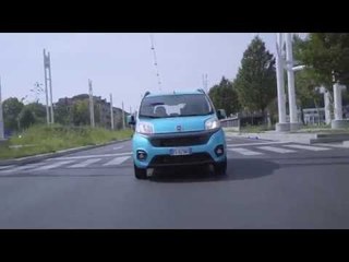 2017 Fiat Qubo Driving Video in the City | AutoMotoTV