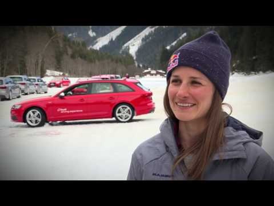 Drifts instead of cliffs - Freeride stars at the Audi driving experience | AutoMotoTV