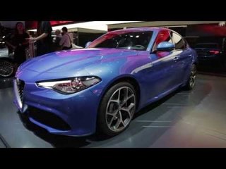 Alfa Romeo Guilia at the Paris Motor Show 2016 | AutoMotoTV