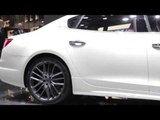 Maserati Quattroporte Exterior Design in White | AutoMotoTV