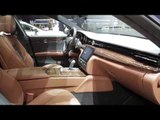 Maserati Quattroporte Interior Design in Blue Trailer | AutoMotoTV