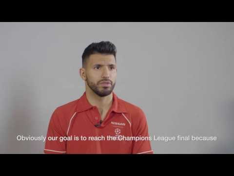 Sergio Agüero - Man City working towards winning first UEFA Champions League title | AutoMotoTV