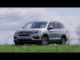 2017 Honda Pilot Elite AWD Exterior Design in Grey Trailer | AutoMotoTV