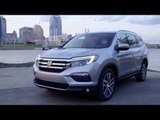 2017 Honda Pilot Elite AWD Driving Video in Grey | AutoMotoTV