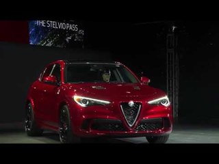 2018 Alfa Romeo Stelvio Premiere | AutoMotoTV