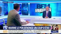 Deux millions d'euros saisis au RN: Marine Le Pen dénonce un coup d'État
