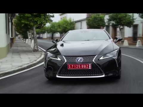 Lexus LC 500h - Driving Video in Black Trailer | AutoMotoTV