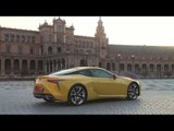 Lexus LC 500 - Exterior Design in Yellow | AutoMotoTV