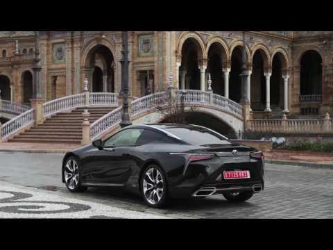 Lexus LC 500h - Exterior Design in Black Trailer | AutoMotoTV