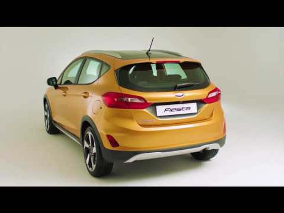Ford Fiesta Active Exterior Design in Studio | AutoMotoTV