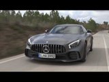 The new Mercedes-AMG GT R - Driving Video in Selenite Grey Magno | AutoMotoTV