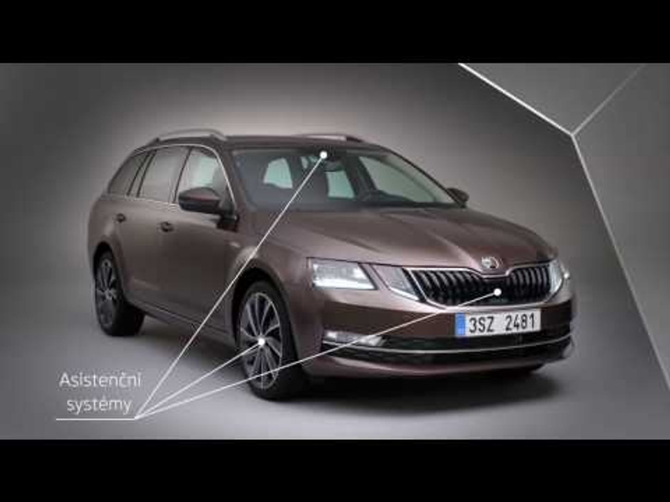 ŠKODA OCTAVIA with new assistance systems and superior connectivity services | AutoMotoTV