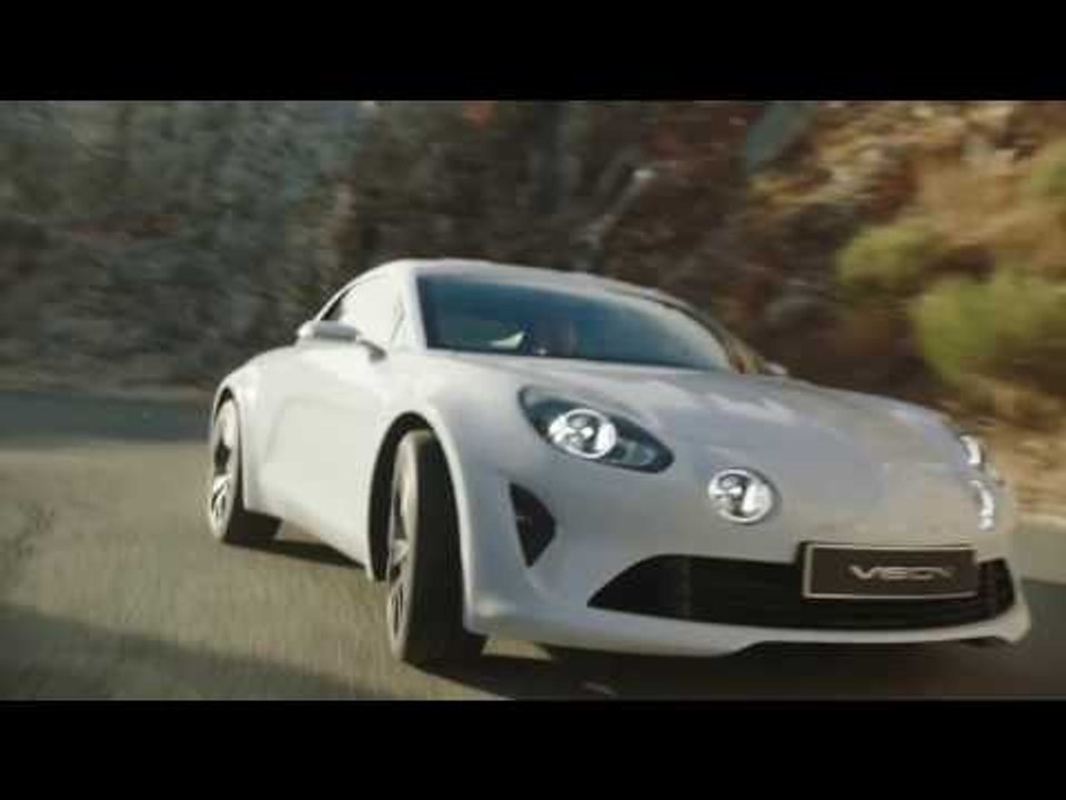 Alpine Vision concept Driving Video | AutoMotoTV